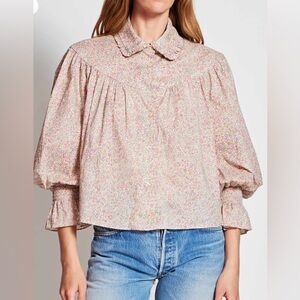 Secular Chanel - Pink Medley Print Shirt Size M